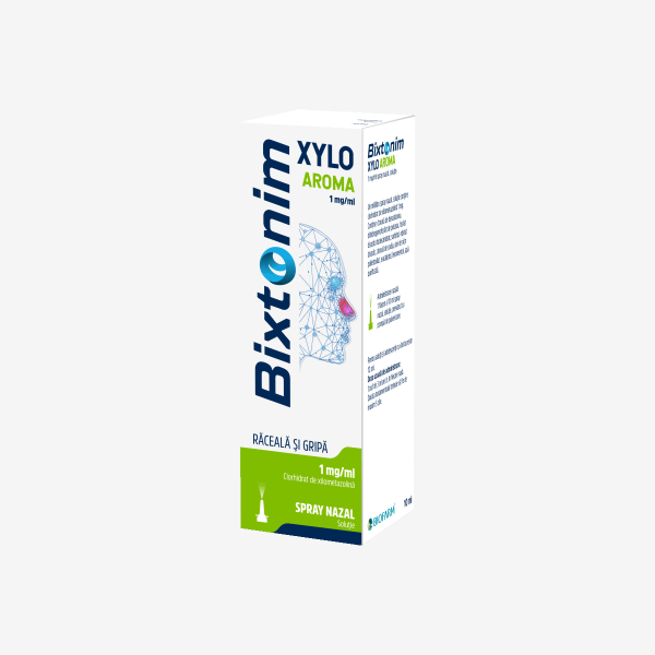 Bixtonim Xylo Aroma 1mg/ml spray nazal adulti, 10 ml, Biofarm