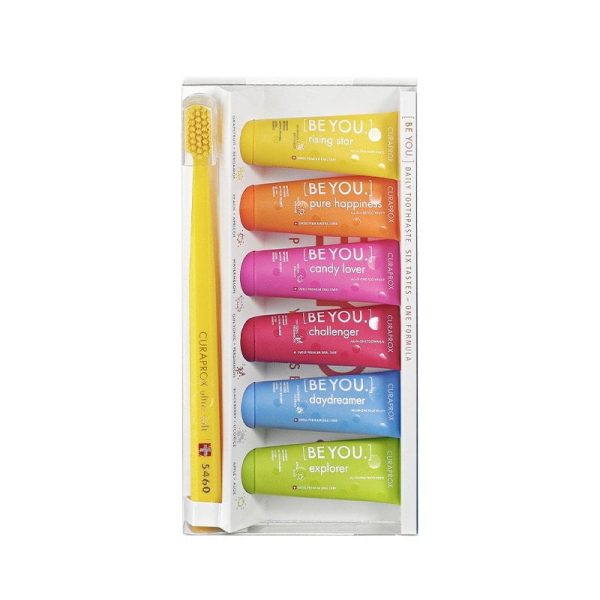 CURAPROX Pachet BE YOU (periuta6 paste de dinti) - O21298 - CURAPROX CURAPROX Pachet BE YOU (periuta6 paste de dinti)