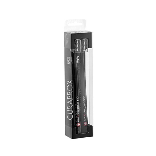 CURAPROX Set Periute 5460 Black/Black CURAPROX Set Periute 5460 Black/Black, 2 bucati