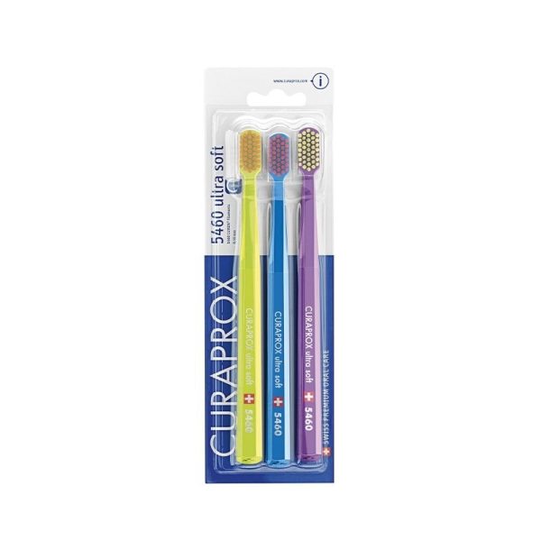 CURAPROX Set Periute de dinti 5460 Ultra Soft, 3 bucati