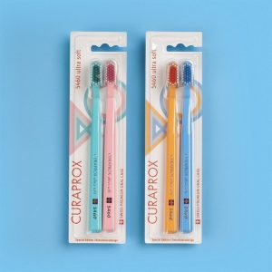 CURAPROX Set periute de dinti Retrofuturedesign, 2 bucati