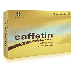 Caffetin, 12 comprimate, Alkaloid