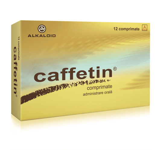Caffetin Caffetin, 12 comprimate, Alkaloid
