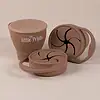 Cana Pliabila Antivarsare cu Capac Camel, 1 buc, Little Prints