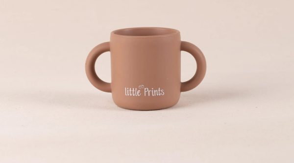 Cana Silicon Antrenament cu Manere Camel, 1 buc, Little Prints