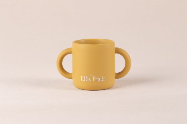 Cana Silicon Antrenament cu Manere Mustar, 1 buc, Little Prints