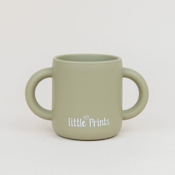 Cana Silicon Antrenament cu Manere Olive, 1 buc, Little Prints