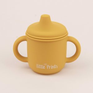 Cana Silicon Sippy Antivarsare Mustar, 1 buc, Little Prints