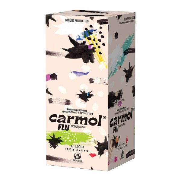 Carmol Flu Raceala si Gripa Roz Carmol Flu Raceala si Gripa Roz, 150 ml, Biofarm