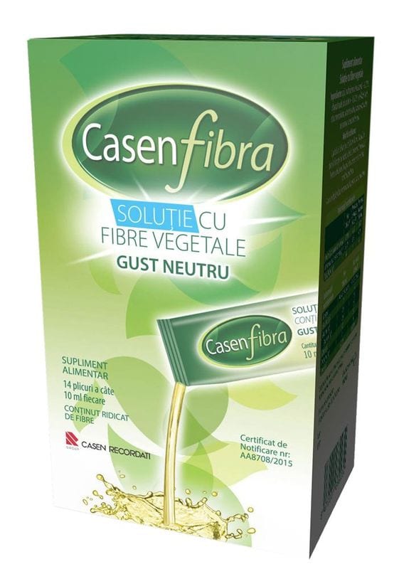 Casenfibra 14 plicuri, 10 ml, Casen Recordati