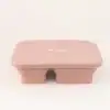 Caserola din Silicon Pliabila cu Capac Rose Dawn, 1 buc, Little Prints