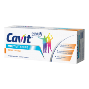 Cavit Adulti Luteina Caise, x20tb. Masticabile