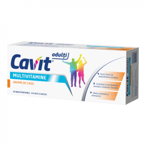 Cavit Adulti Multivitamine Caise,x20tb. Masticabile