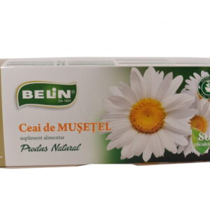 Ceai de Musetel, 80 plicuri, Belin