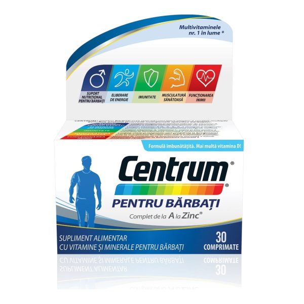 Centrum pentru barbati, 30 comprimate, Haleon