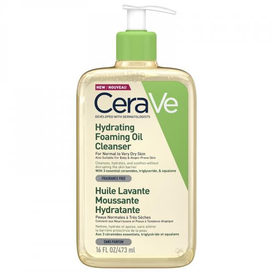 CeraVe Ulei de curatare spumant si hidratant, 473 ml