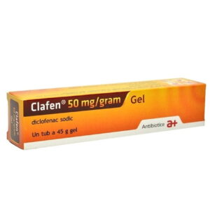 Clafen 50 mg/gram gel, 45 g, Antibiotice