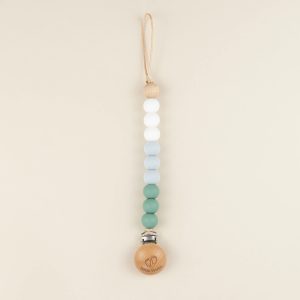 Clip Lantisor Suzeta Clasic Ocean, 1 buc, Little Prints
