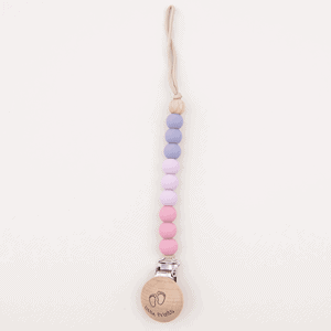 Clip Lantisor Suzeta Clasic Unicorn, 1 buc, Little Prints