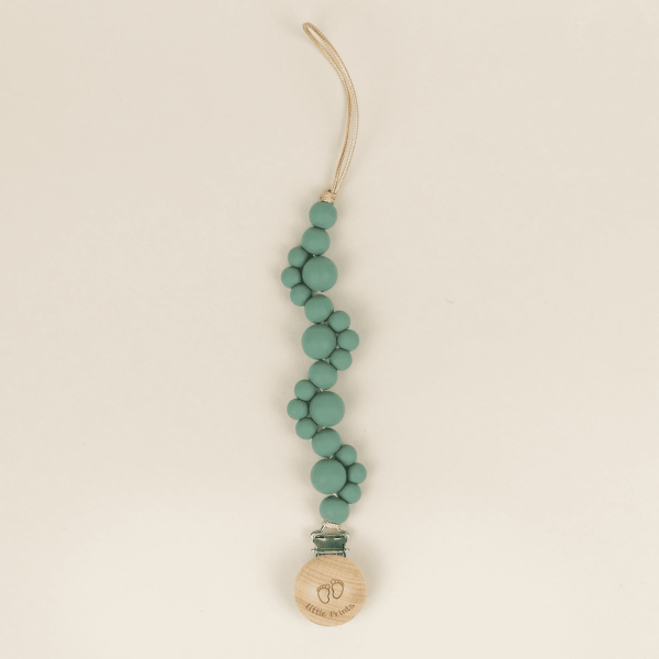 Clip Suzeta Daisy Green, 1 buc , Little Prints