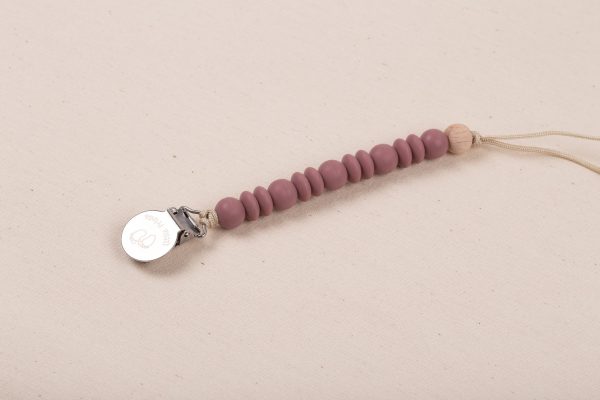 Clip Suzeta Melody Heather Clip Suzeta Melody Heather, 1 buc , Little Prints