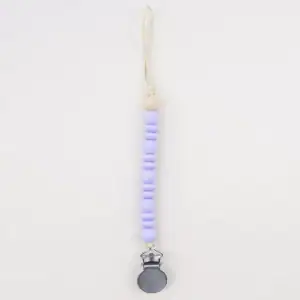 Clip Suzeta Melody Lavender, 1 buc , Little Prints