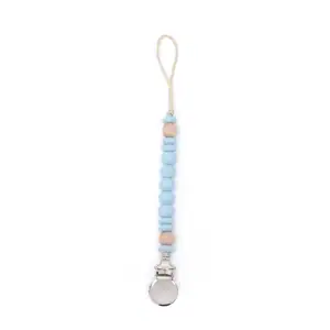 Clip Suzeta Seny Baby Blue , 1 buc , Little Prints