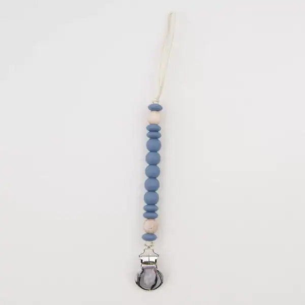 Clip Suzeta Seny Petrol , 1 buc , Little Prints