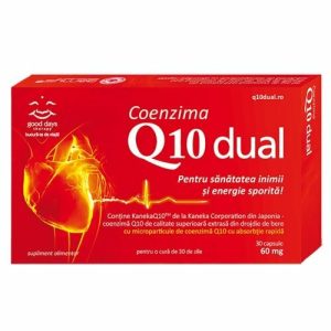Coenzima Q10 Dual 60 mg, 30 capsule, Damar General Trading