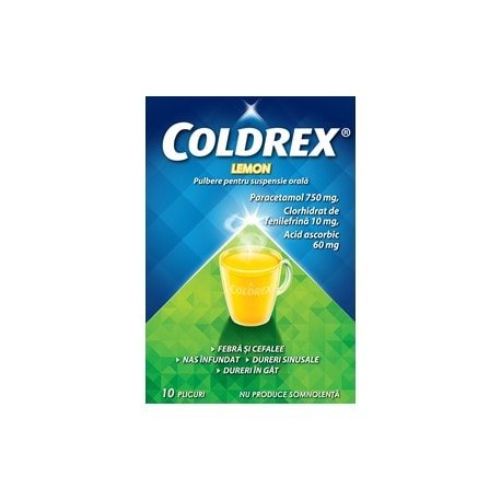 Coldrex Lemon,10 Plicuri, Perrigo