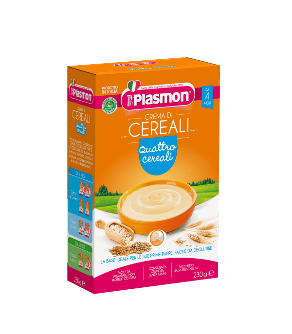 Crema de 4 Cereale, 230g, Plasmon