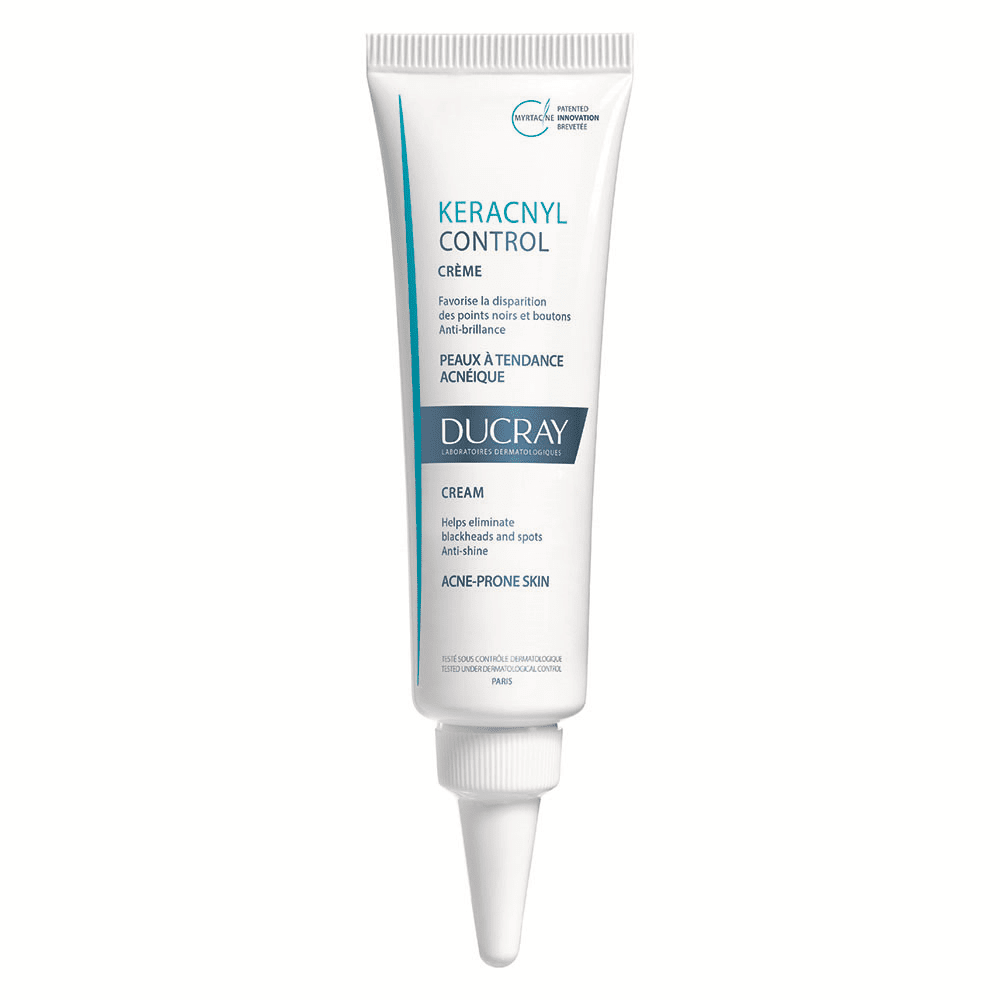 DUCRAY Crema calmanta anti-imperfectiuni pentru tenul cu tendinta acneica Keracnyl Control, 30 ml