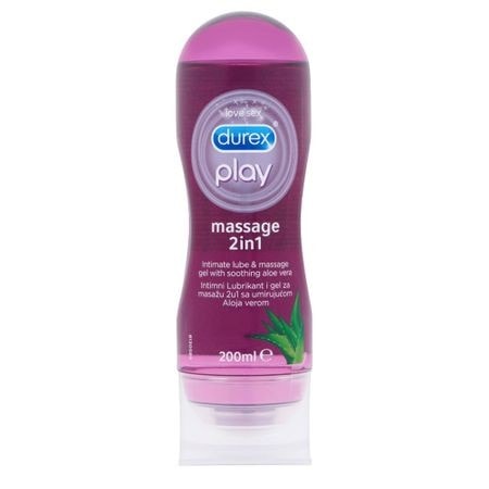 DUREX Lubrifiant Play 2 in 1 massage, 200 ml