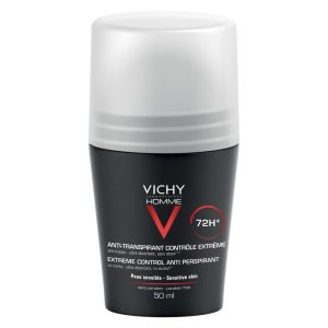 Deodorant Roll-on antiperspirant control extrem pentru barbati 72h, 50 ml, Vichy Homme