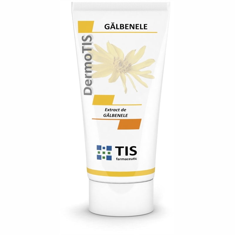DermoTis unguent cu galbenele DermoTis unguent cu galbenele, 50 ml, Tis