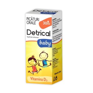 Detrical Baby Picaturi Orale, 30 ml, Zdrovit