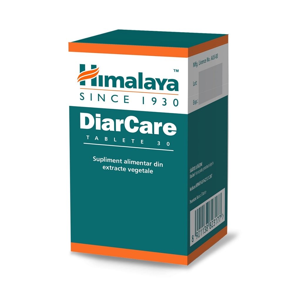 Diarcare, 30 tablete, Himalaya
