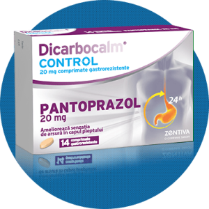 Dicarbocalm Control 20 mg, 14 comprimate, Zentiva
