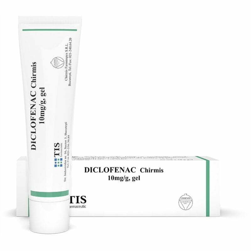 Diclofenac Chirmis gel , 50 g, Tis