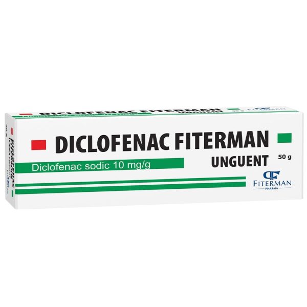 Diclofenac MK 1% unguent Diclofenac MK 1% unguent, 50 g, Fiterman