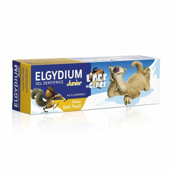 ELGYDIUM Pasta de dinti pentru copii Tutti Frutti Ice Age