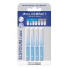 ELGYDIUM Periute interdentare Mono Compact Blue ELGYDIUM Periute interdentare Mono Compact Blue, spatii interdentare inguste, 4 bucati