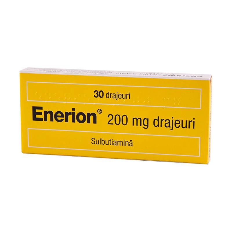 Enerion 200 mg, 30 drajeuri