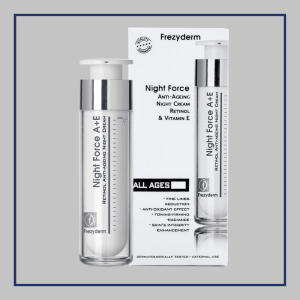 FREZYDERM Crema Anti-rid de Noapte cu Retinol si Vitamina E, 50 ml
