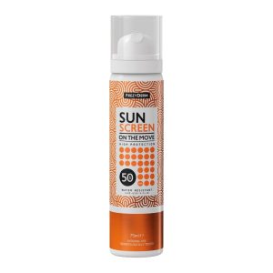 FREZYDERM Spray Mist Sun Screen On The Move SPF50 FREZYDERM Spray Mist Sun Screen On The Move SPF50, 75ml