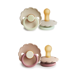 FRIGG Set 2 Suzete Daisy Night Cream/ Peony FRIGG Set 2 Suzete Daisy Night Cream/ Peony, 6-18L (Size 2), Latex