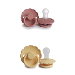 FRIGG Set 2 Suzete Daisy Powder Blush/Pale Daffodil FRIGG Set 2 Suzete Daisy Powder Blush/Pale Daffodil , 6-18L (Size 2), Silicon