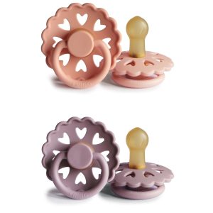 FRIGG Set 2 Suzete Fairytale The Princess And The Pea/The Little Mermaid FRIGG Set 2 Suzete Fairytale The Princess And The Pea/The Little Mermaid, 6-18L (Size 2), Latex