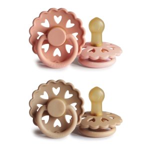 FRIGG Set 2 Suzete Fairytale Thumbelina/The Emperors New Clothes FRIGG Set 2 Suzete Fairytale Thumbelina/The Emperors New Clothes, 0-6L (Size 1), Latex