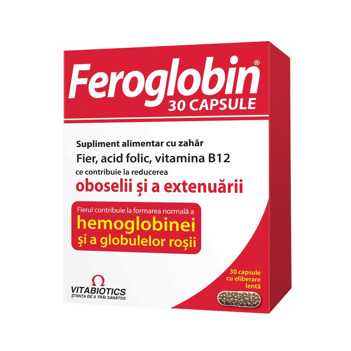 Feroglobin B12 Feroglobin B12, 30 capsule, Vitabiotics